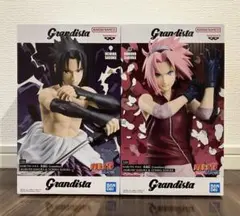 【2種セット】NARUTO Grandista 春野サクラ うちはサスケ