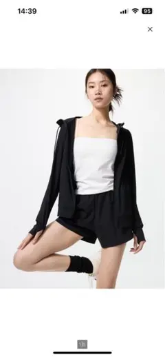 UNIQLO エアリズムコットンブラチューブトップ　ホワイト　Sサイズ