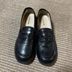 子供用ローファー　黒　　サイズ23センチ