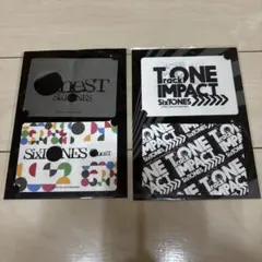【新品未開封】 SixTONES ツアーステッカー トラワン オンエスト