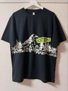 KEEN ハーベスト マウント フッド ロゴ Tシャツ 完売品　美品のサムネイル