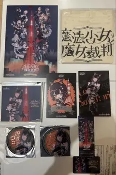 魔法少女ノ魔女裁判 沢渡ココ 色紙 アクリルコースター 東京タワー 限定 レア