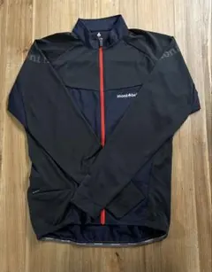 モンベル　サイクール　ロングスリーブ　 ジップシャツ　Men's