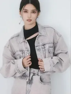 MURUA◎デニムジャケット　ピンク　未使用