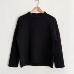 ユアーズ ハイネック トレーナー スウェット 無地 ダンボール レディース M