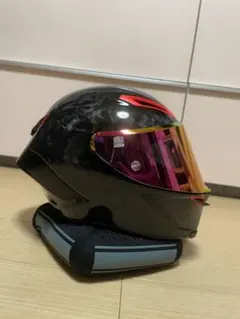 AGV PISTA GP RRカーボンフルフェイス正規品 ビーコム付き - メルカリ