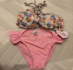 花柄セパレート水着・ビキニ新品