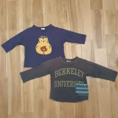 BREEZE　長袖カットソー　ロンT　80　計2点セット