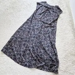 クールカレアン★ルイマリ★美品★ロングワンピース★カシュクール＆リボン★小花柄