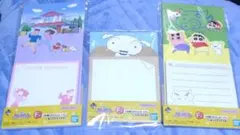 クレヨンしんちゃん 1番くじ ～アニメシーンセレクションだゾ〜 F賞3点セット