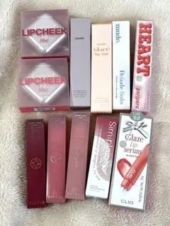 新品未開封品 韓国コスメ　リップまとめ売りのサムネイル