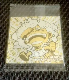 ワンピース大海賊シールウエハースLOG.６　モンキー・D・ルフィ　裏　ロー　ニカ