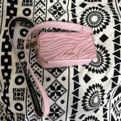SAMANTHAVEGA ゼブラ柄ショルダーバッグ