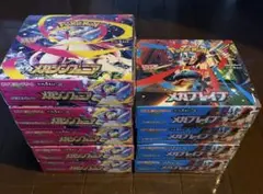 ポケモンカードゲーム　メガシンフォニア5箱　メガブレイブ4箱シュリンク付合計9箱