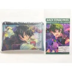 あんスタ 展示会 巴日和 クリアポーチ チャーム バックステージPASS