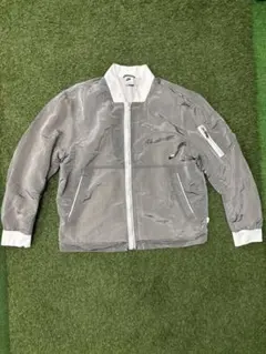 Nike NSW jacket ナイキ ナイロン ボンバージャケット ベージュ