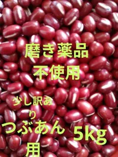小豆　長野県産小豆 5kg　磨き薬品不使用訳あり品質検査合格　X線検査済　粒餡 小豆 長野県産小豆 5kg 磨き薬品不使用訳あり品質検査合格 X線検査済