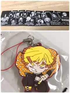 鬼滅の刃 ガチャ ラバーストラップ 善逸 ラバスト ラバーマスコット