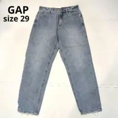 GAP 갭 맘 청바지 데님 팬츠 라이트 블루 사이즈 29