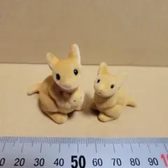 CENTEX センテックス アザラシ 2体セット フロッキー人形 昭和レトロ