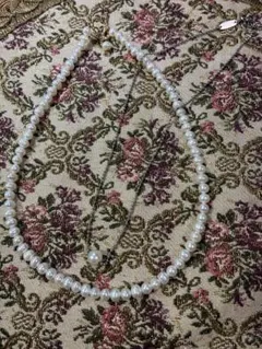 美品　淡水パールネックレス　一粒パールネックレス