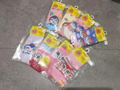 新品 アンパンマン ドキンちゃん 靴下 コキン 9㎝〜14㎝ すべり止め付き