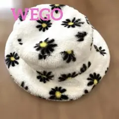 WEGO バケットハット デイジー柄 ファー素材のサムネイル