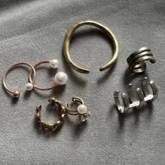 イヤーカフ　７点セット