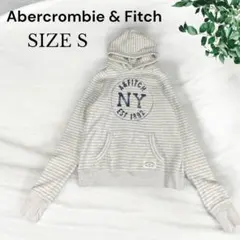 Abercrombie & Fitch パーカー S ボーダー