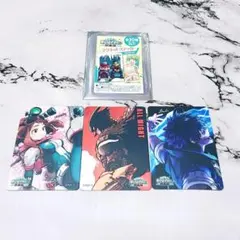 ヒロアカ 原画展 マグネットステッカー 麗日お茶子 オールマイト 荼毘 セット