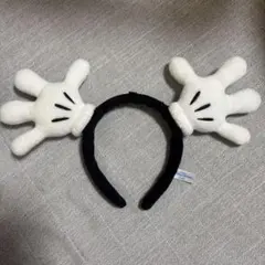 ミッキー手型カチューシャ