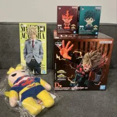 ヒロアカ　一番くじ　B賞　D賞　Ｆ−１賞　Ｆ−６賞　Ｅ賞　セット