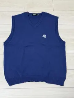 XLARGE ネイビー ベスト Lサイズのサムネイル