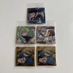 僕のヒーローアカデミア ウルトラシールウエハース ステッカー5点セット