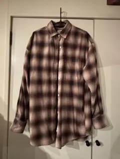 LEVI'S チェック柄 長袖ネルシャツ