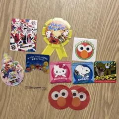 ユニバーサルスタジオジャパン キャラクターシール　　カードセット　おまけ付