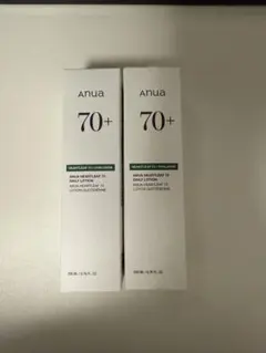 anua 70+ 乳液 200ml 2本セット