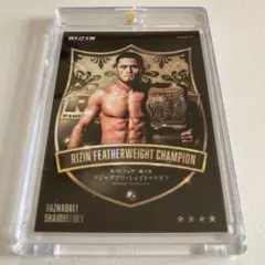 RIZIN ライコレ　シェイドゥラエフ　カード