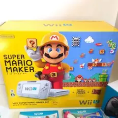 Wii U スーパーマリオメーカー ソフト2本　 PROコン