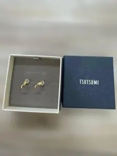 TSUTSUMI 10Kツイストデザイン フープピアス - メルカリ