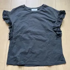 Simplicité フリル付きグレーTシャツのサムネイル