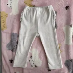 petit main フリル付きレギンス 80