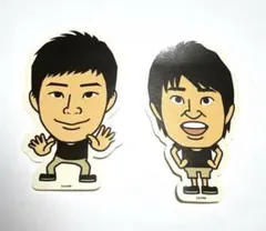 ジャルジャル　ステッカー　2枚セット　お笑い芸人　グッズ