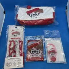 【未開封】ウォーリーを探せ　グッズ　4点セット