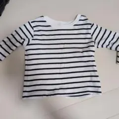ユニクロ　ボーダー長袖Tシャツ 　80サイズ