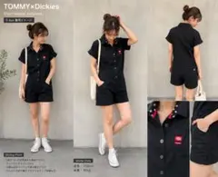 【激レア】tommy girl × Dickies オールインワン つなぎ Sのサムネイル