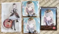 蓮ノ空　セガラッキーくじ　セラス柳田リリエンフェルト　缶バッジ　アクスタセット