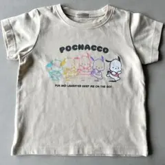 サンリオ★Sanrio★キッズTシャツ★クリーム★サイズ110のサムネイル