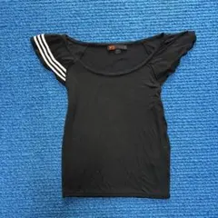 初期タグ Y-3 by Yohji Yamamoto フレアスリーブTシャツのサムネイル