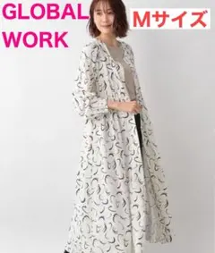 GLOBAL WORK さらさらリラックススタイルアップワンピース M